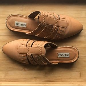 Monty Tan braided Mules